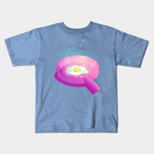 Breakfast is Magical Kids T-Shirt by paintdust